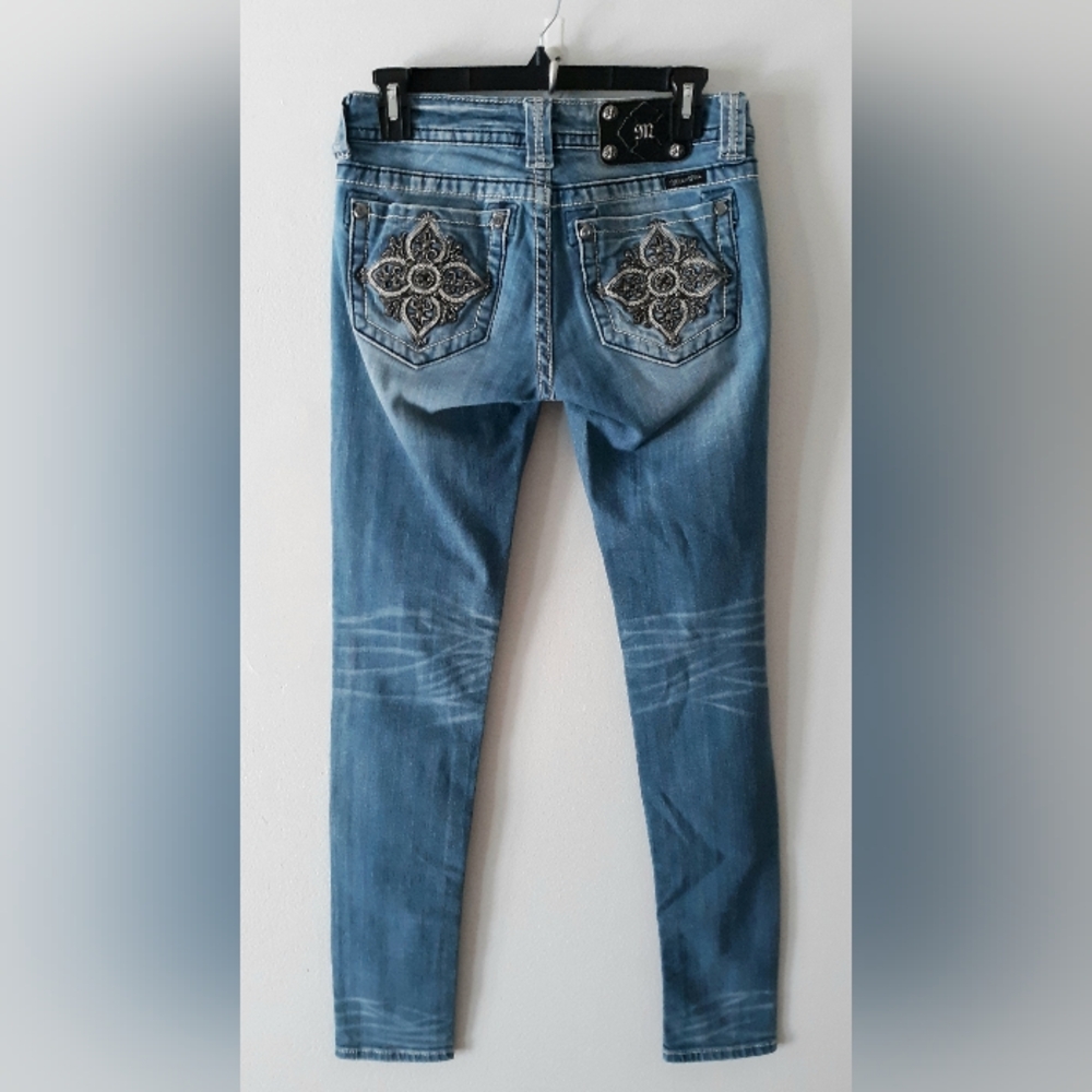 Miss Me Embellished Skinny Jeans 27